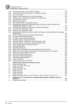 VW Transporter T4 1990-2003 maintenance repair workshop manual pdf guide eBook