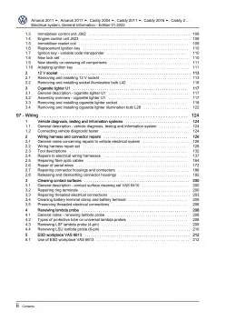 VW Bus T5 2003-2009 electrical system general information repair workshop eBook