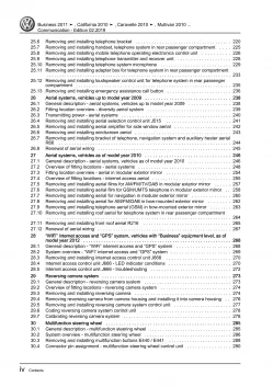 VW Bus T5 2003-2009 communication radio navigation repair workshop manual eBook