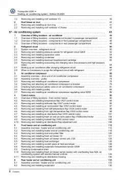 VW Bus T6.1 (19-21) heating air conditioning system repair workshop manual eBook