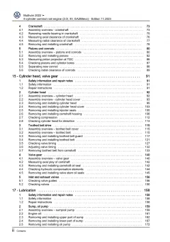 VW Multivan from 2021 4-cyl. 2.0l diesel engines 150 hp repair workshop eBook