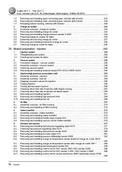 VW Crafter SY from 2017 4-cyl. 2.0l diesel engines repair workshop manual pdf