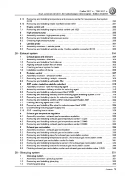 VW Crafter SY from 2017 4-cyl. 2.0l diesel engines repair workshop manual pdf