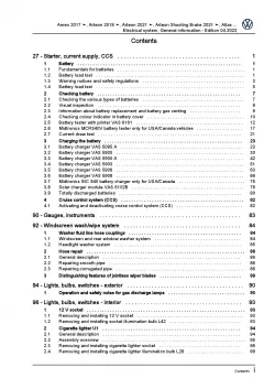 VW EOS type 1F 2006-2015 electrical system general information repair manual pdf