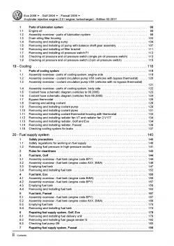 VW EOS type 1F 2006-2015 4-cyl. 2.0l petrol engines 200 hp repair manual pdf 