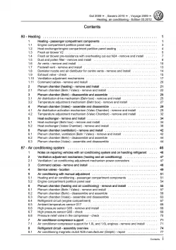 VW Gol 3 5U1 2008-2012 heating air conditioning system repair workshop pdf eBook