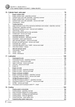 VW Gol 3 5U3 (12-17) 4-cyl. 1.6l petrol engines 110-120 hp repair workshop eBook