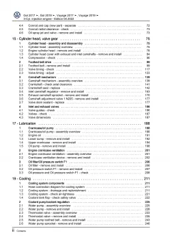 VW Gol 3 5U7 2017-2022 3-cyl. 1.0l petrol engines 82 hp repair workshop eBook