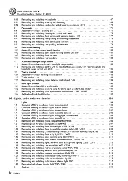 VW Golf 7 Sportsvan AM 2014-2018 electrical system repair workshop manual pdf