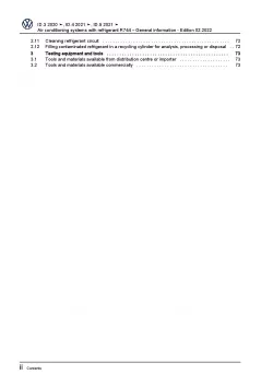 VW ID.5 type E39 from 2021 air conditioning systems refrigerant R744 manual pdf