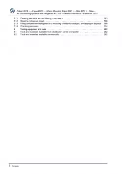 VW Jetta AV 2014-2018 air conditioning systems refrigerant R1234yf manual pdf