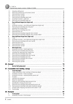 VW LT type 2D 1996-2006 general body repairs exterior repair workshop manual pdf