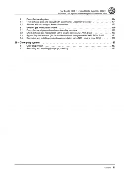 VW New Beetle 9C (97-10) 4-cyl. unit injector diesel engines 1.9l repair manual