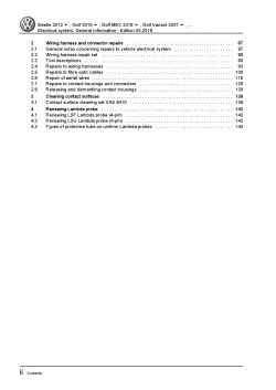 VW New Beetle RSi 9G (01-05) electrical system general info workshop manual pdf