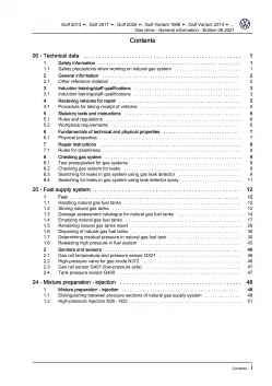 VW Passat 7 3C (10-14) gas drive general info repairs workshop manual pdf eBook