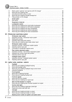 VW Passat 4 3A 1993-1997 electrical system repair workshop manual guide eBook