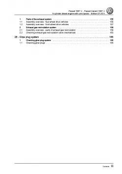 VW Passat 3B (96-05) 4-cyl. diesel engine 1.9l repair workshop manual eBook pdf 