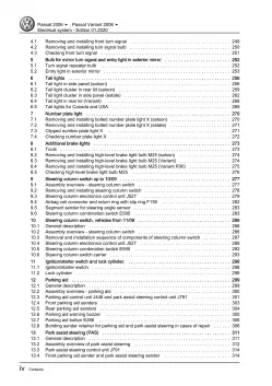 VW Passat 6 type 3C 2004-2010 electrical system repair workshop manual pdf eBook