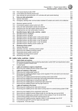 VW Passat 6 type 3C 2004-2010 electrical system repair workshop manual pdf eBook