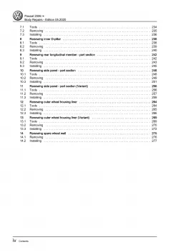 VW Passat 6 type 3C 2004-2010 body repairs workshop repair manual eBook download