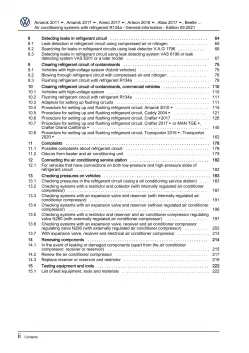 VW Passat CC 35 (08-16) air conditioning systems refrigerant R134a manual eBook