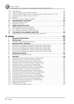 VW Phaeton 3D 2001-2016 running gear axles steering fwd awd repair workshop pdf