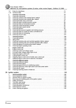 VW Polo 3 6K (97-01) motronic injection ignition system 60 hp repair manual pdf