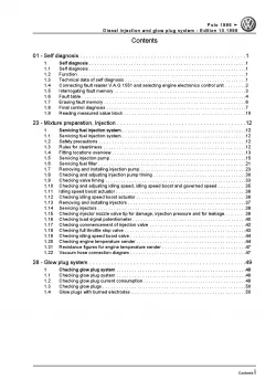 VW Polo 3 6N 1999-2002 direct injection glow plug system 64 hp repair mamial pdf