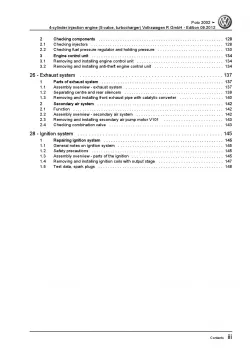 VW Polo 4 R-Line 9N (01-10) 4-cyl. 1.8l petrol engines 179 hp repair manual pdf