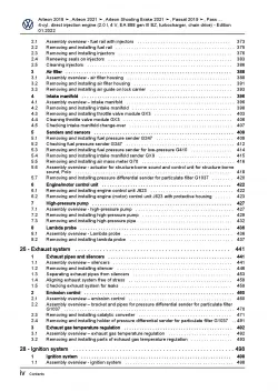 VW Polo 6 AW AE (17>) 4-cyl. 2.0l petrol engines 179-200 hp repair manual pdf