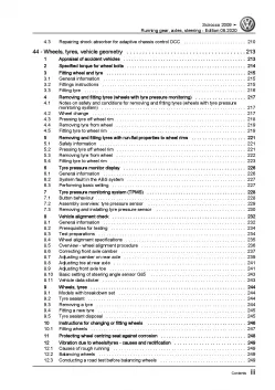 VW Scirocco 2008-2014 running gear axles steering repair workshop manual eBook