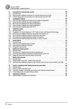 VW Scirocco (08-14) communication radio navigation repair workshop manual eBook