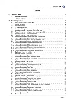 VW Tiguan 3 CT from 2023 general body repairs interior guide workshop pdf eBook