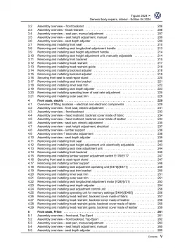 VW Tiguan 3 CT from 2023 general body repairs interior guide workshop pdf eBook