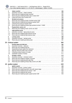 VW Tiguan 3 CT from 2023 1.4l petrol engine 122-150 hp repair manual guide eBook