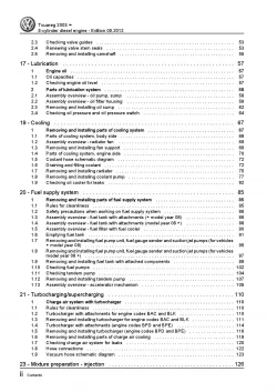 VW Touareg 7L 2002-2010 5-cyl. diesel engines 2.5l repair workshop manual pdf