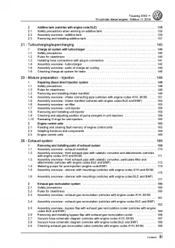 VW Touareg 7L 2002-2010 10-cyl. diesel engines 4.9l repair workshop manual pdf