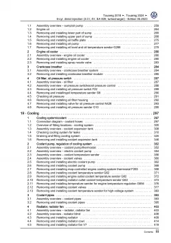 VW Touareg 3 RC8 from 2023 6-cyl. 3.0l petrol engines 340 hp repair manual eBook