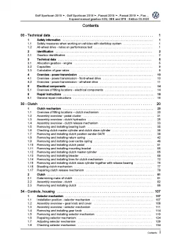 VW Touran 5T from 2015 6 speed manual gearbox 02Q 0BB 0FB repair manual pdf