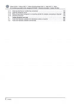 VW Up! 121 2011-2016 air conditioning systems refrigerant R1234yf manual pdf