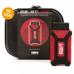GS-911 USB OBD2 Enthusiast 10 VIN inkl. Adapter