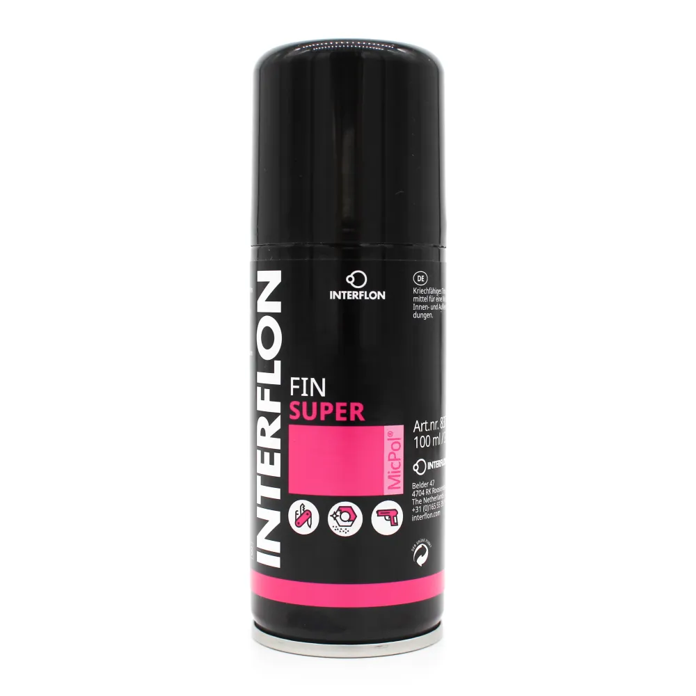 INTERFLON Fin Super 100ml Aerosol Trockenschmiermittel Kriechöl MicPol