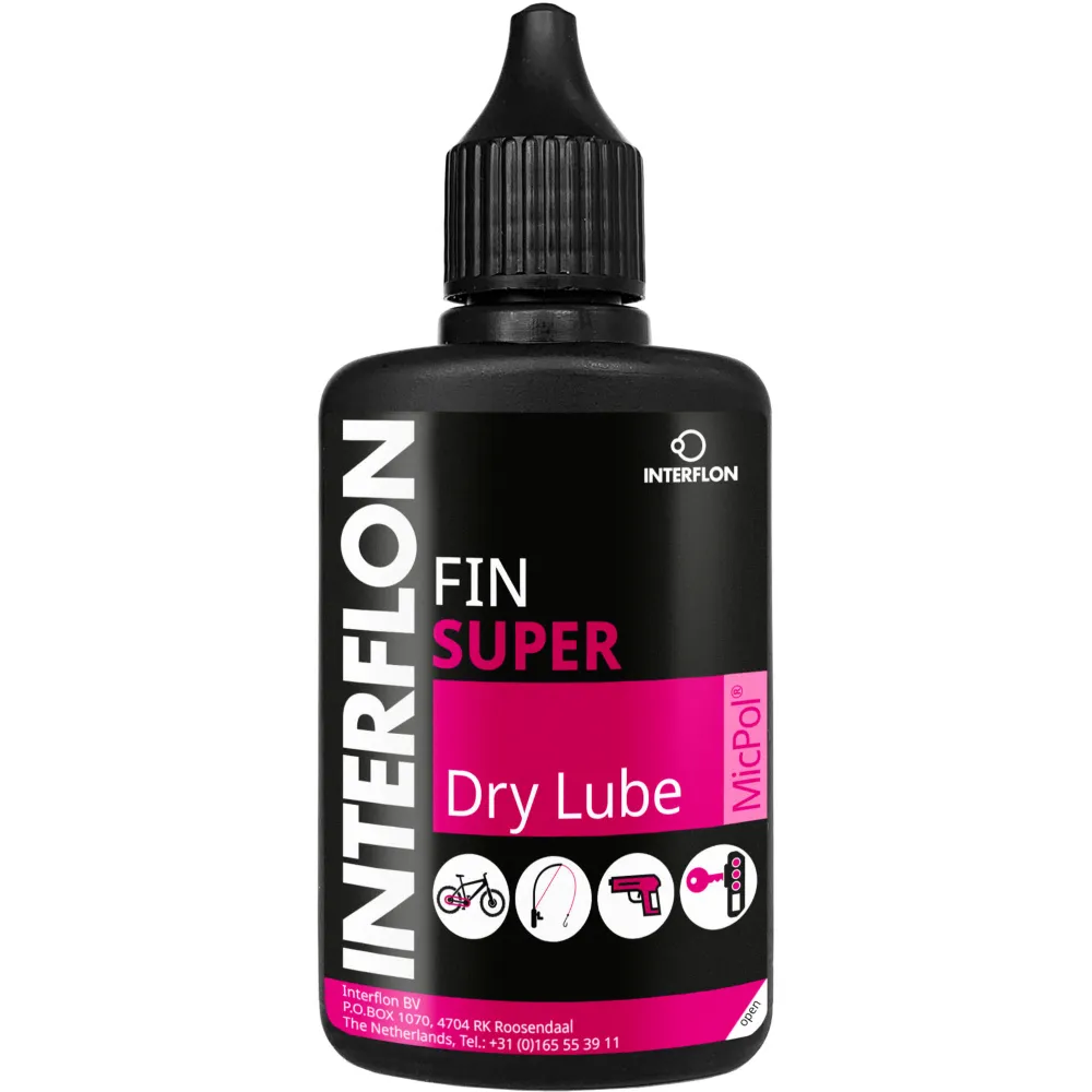 INTERFLON Fin Super Dry Lube 50ml Flasche Trockenschmiermittel Kriechöl MicPol