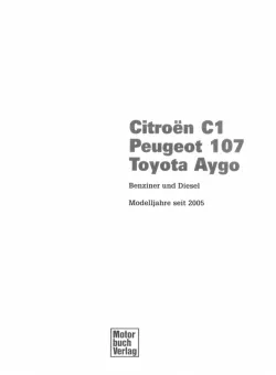 Peugeot 107 Typ P 2005-2014 Jetzt helfe ich mir selbst Reparaturanleitung