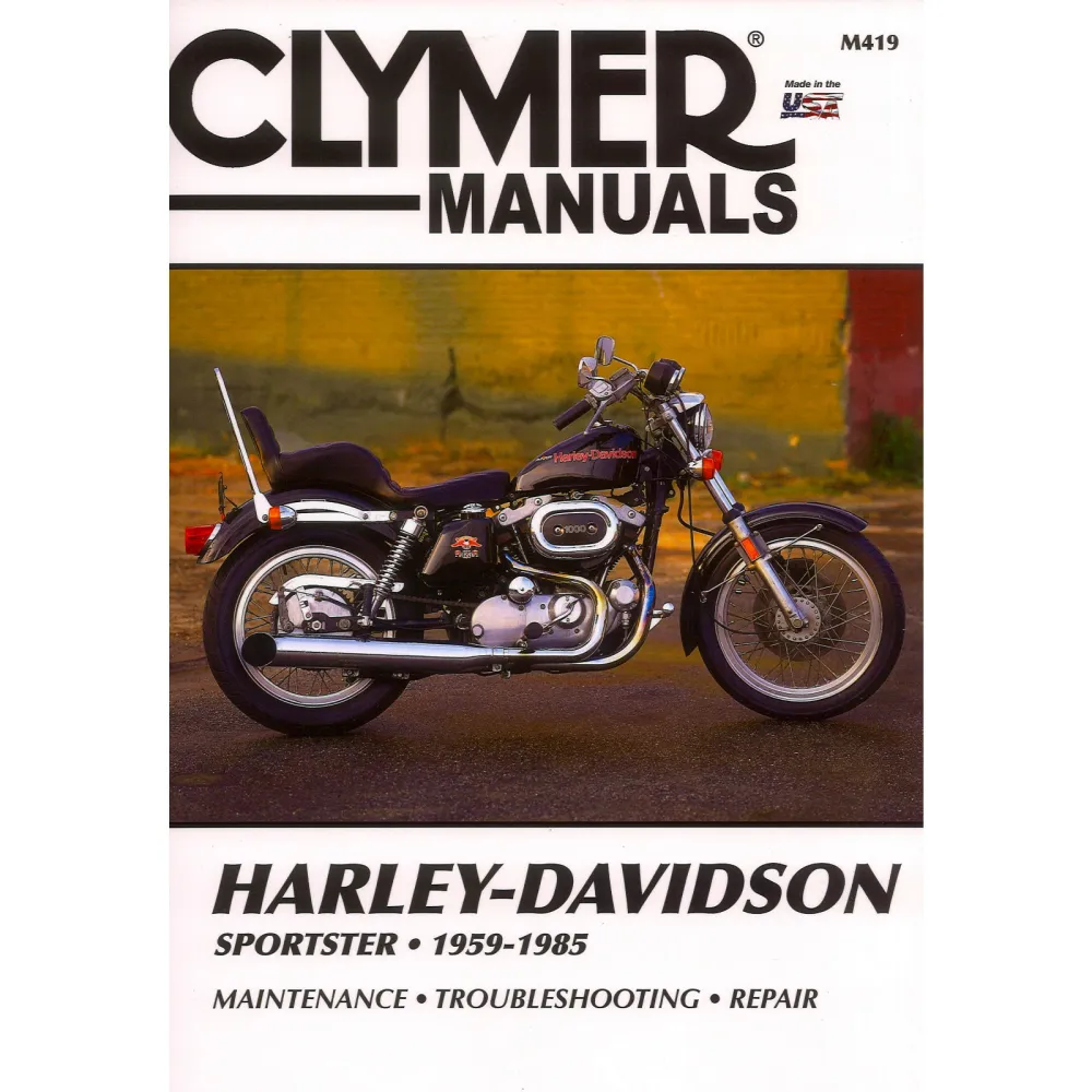 Harley-Davidson Sportster 1959-1985 Repair Manual Werkstatth