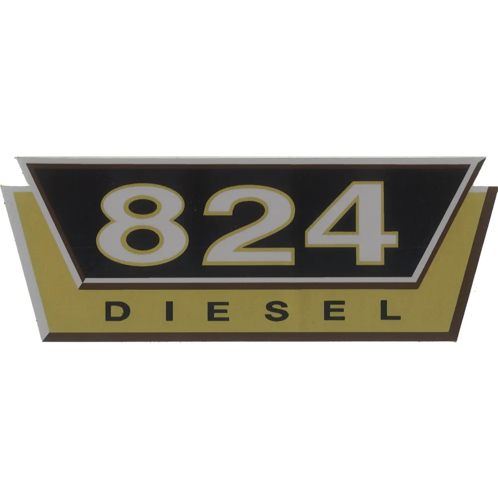 Typenaufkleber: McCormick Aufkleber Gold groß Modell: 824 Diesel