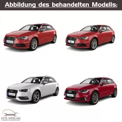 Audi S3, S-Line und Sportback - Typ 8V, 8VA, 8VS, 8V7, 8V1, 85S, 85A - Fahrzeugabschnitt: Automatisches Getriebe, Automatikgetriebe, Doppelkupplungsgetriebe und Direktschaltgetriebe - Reparaturanleitungen zur Reparatur in Eigenregie für Anfänger, Hobbyschrauber und Profis.