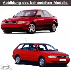Audi A4 - Typ 8D, 8D2, 8D5 - Baujahre 1994 bis 2002 - Fahrzeugabschnitt: Kommunikation, Radio, Telefon und Navigation - Reparaturanleitungen zur Reparatur in Eigenregie für Anfänger, Hobbyschrauber und Profis.