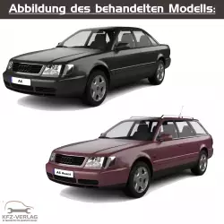 Audi A6 - Typ 4A, 4A2, 4A5 - Baujahre 1990 bis 1997 - Fahrzeugabschnitt: Kraftstoffversorgung/Kraftstoffsystem/Kraftstoffaufbereitung für Dieselmotoren - Reparaturanleitungen zur Reparatur in Eigenregie für Anfänger, Hobbyschrauber und Profis.