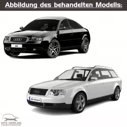 Audi A6 - Typ 4B, 4B2, 4B4, 4B5, 4B6, 4BH - Baujahre 1997 bis 2005 - Fahrzeugabschnitt: Karosserie-Instandsetzung - Reparaturanleitungen zur Unfall-Instandsetzung in Eigenregie für Anfänger, Hobbyschrauber und Profis.